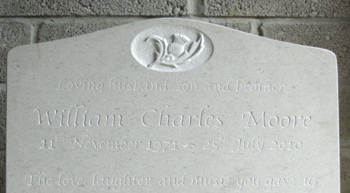 headstone lettering