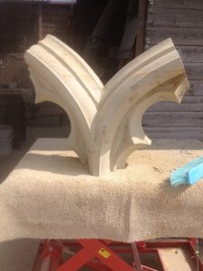 Tracery intersection, Holy Trinity, Poynings